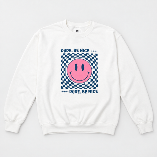 Retro Smiley Crewneck (Unisex)