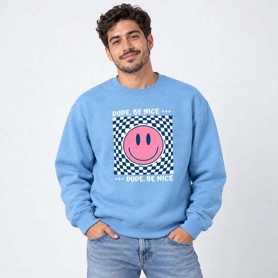 Retro Smiley Crewneck (Unisex)