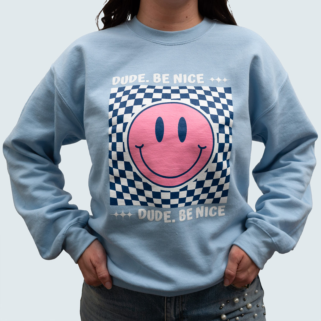 Retro Smiley Crewneck (Unisex)