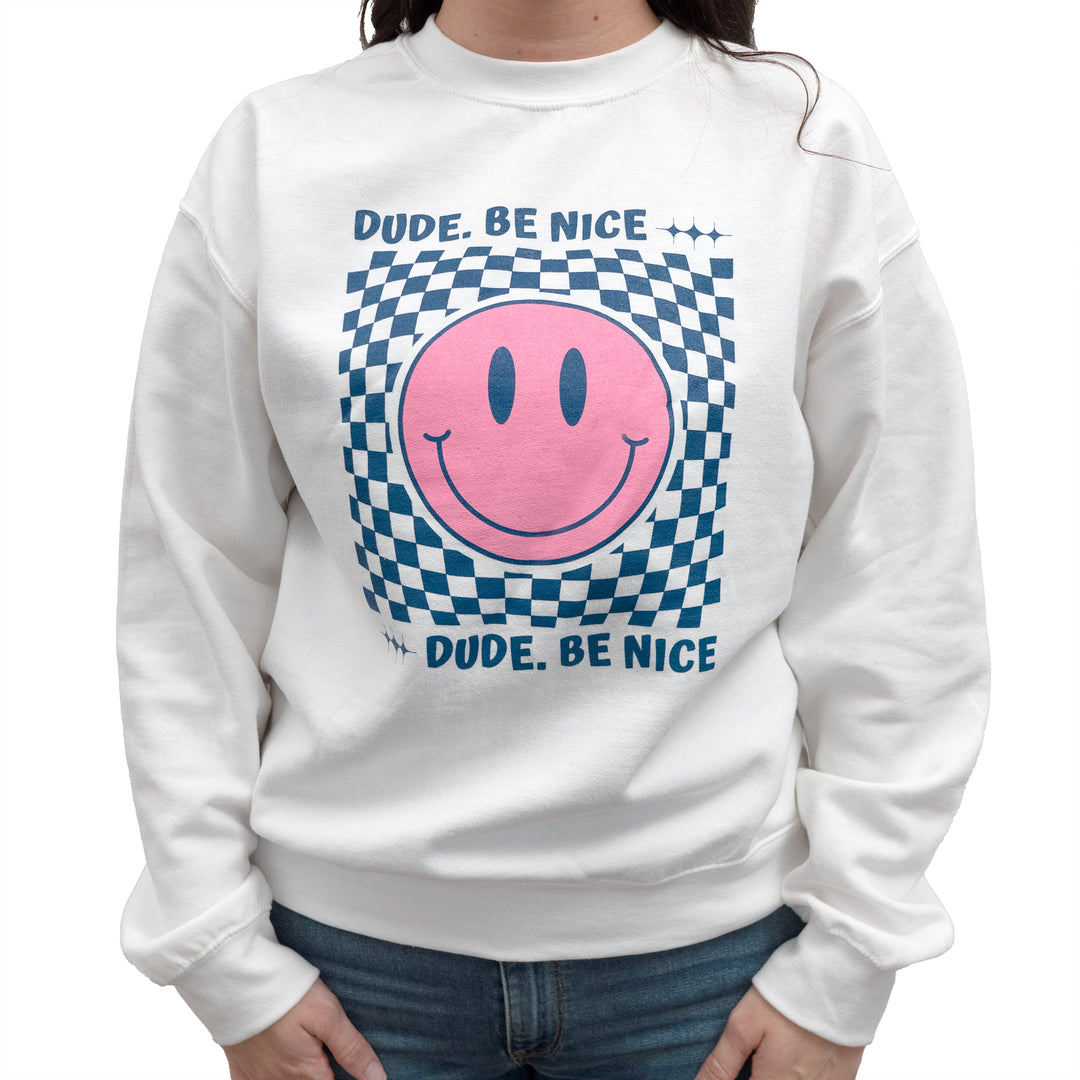 Retro Smiley Crewneck (Unisex)