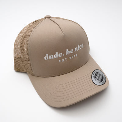 Retro Trucker Hat | DUDE. be nice.